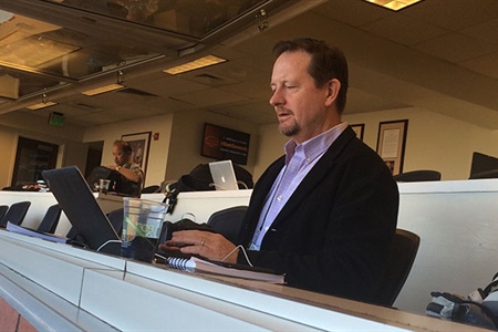 Baseball is both a way of life and family tradition for sportswriting alumnus